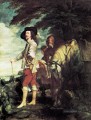 Porträt von Charles I Gdr0klassische Jagd